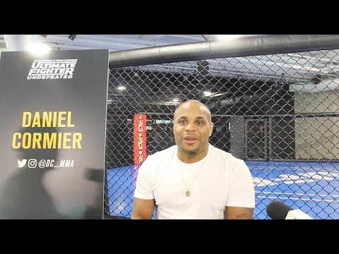 TUF 27 Media Day: Daniel Cormier Scrum