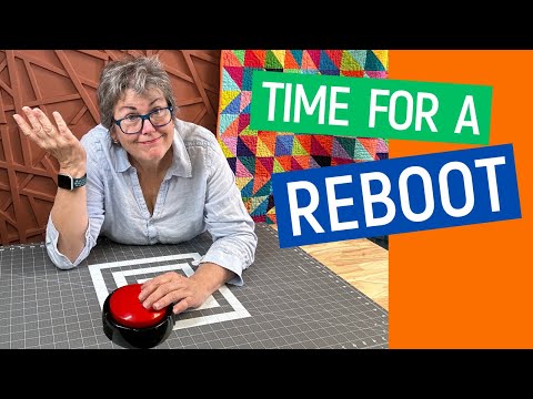 🥾🧵REBOOTING YOUR SEWING PRACTICE - FIND YOUR GROOVE AGAIN