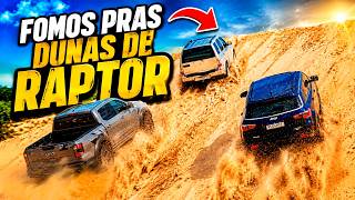 TESTEI A RAPTOR NAS DUNAS E DEU RUIM