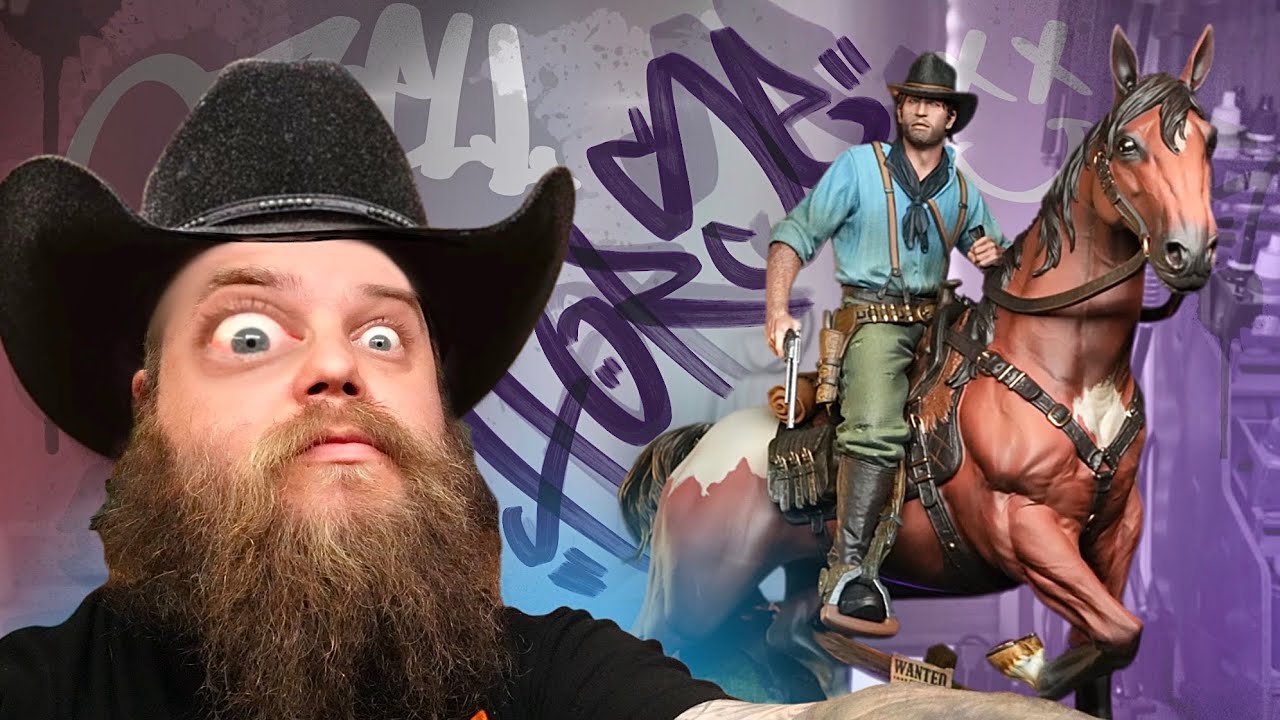 Painting Red Dead Redemption - Arthur Morgan 3D Print