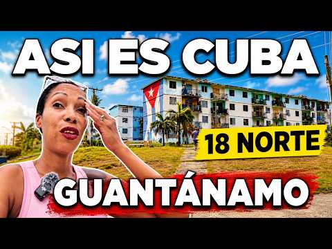 Así está Cuba hoy. Calle 18 Norte GUANTÁNAMO calle por calle.
