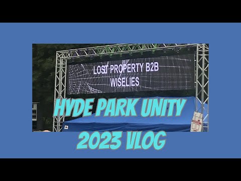 Leeds Hyde Park Unity 2023 tour