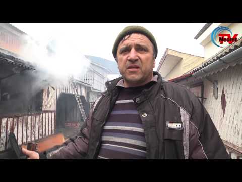 Incendiu la Pangarati