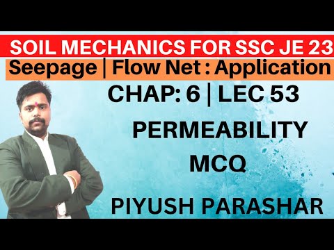 INTRODUCTION TO SOIL MECHANICS Soil Mechanics for GATE ESE SSC JE STATE AE JE RRB JE