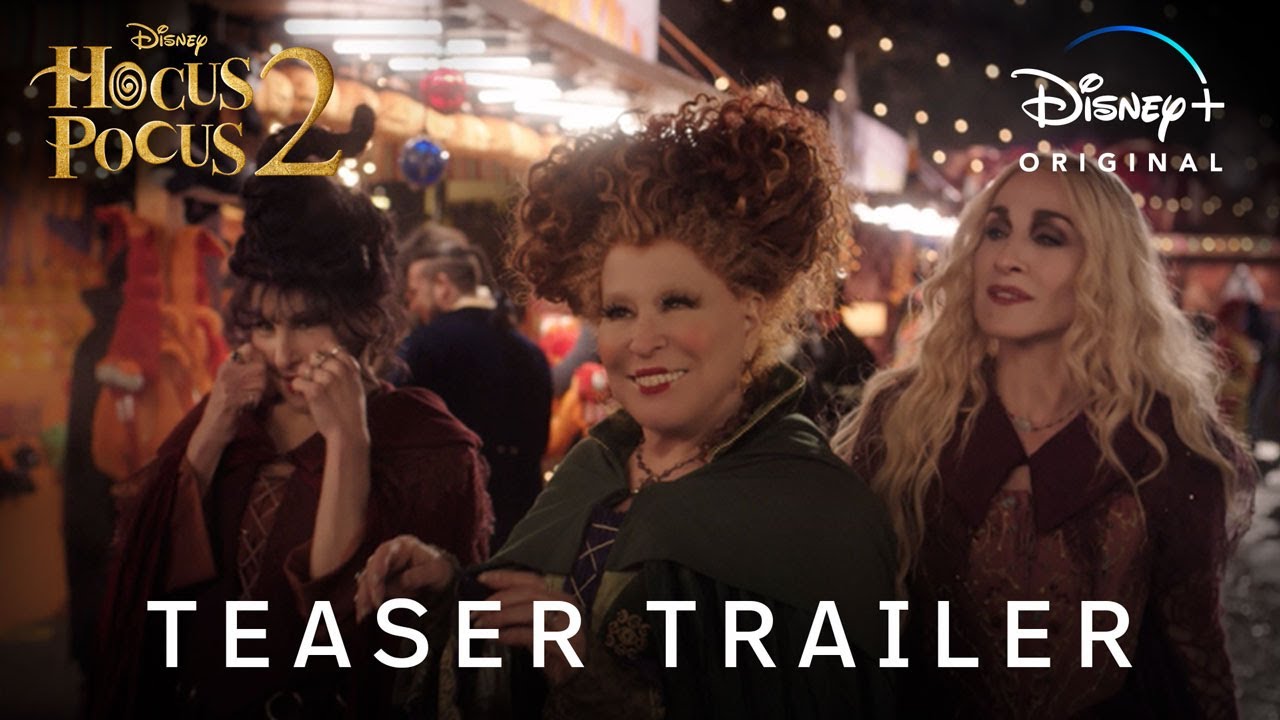 Teaser Trailer | Hocus Pocus 2 | Disney+ - YouTube