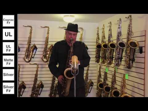 Doug Lawrence - TM Custom tenor saxophones