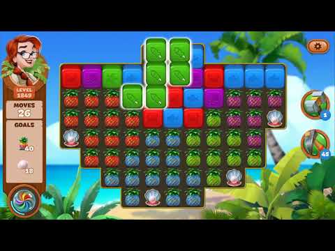 Lost Island Blast Adventure Level 1849 NO BOOSTERS - A S GAMING ✔️