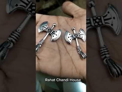 Turgut Alp Axe Locket | Best Turkish Lockets | Silver Lockets