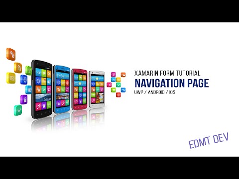 Xamarin Form Tutorial 3 Navigation Page