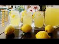 quick and easy Homemade  Lemonade Recipe  - old fashioned lemonade made from fresh lemons