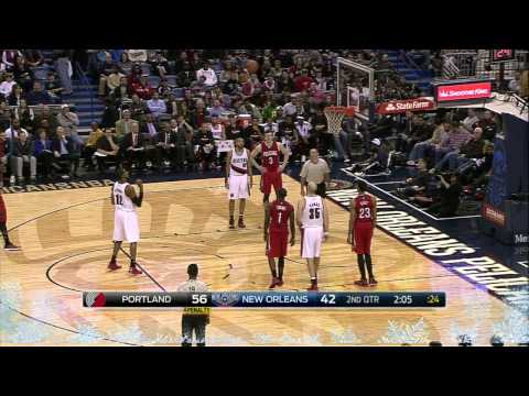 Portland Trailblazers vs. New Orleans Pelicans Full Highlights 12.20.2014