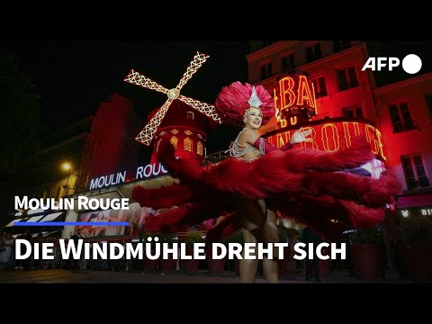 Moulin Rouge: Die Windmühlenflügel drehen sich wieder | AFP