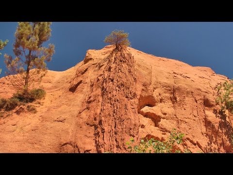 Amazing Ochre Land - Colorado Provençal de Rustrel, Provence, France [HD] (videoturysta)
