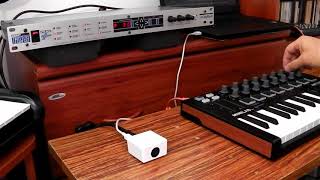 Video thumbnail for Digitech DSP128Plus Ploytec PL2 Leukos Arturia MiniLab mk2 Echo Digital ECHO2 Superteclados.com by Superteclados