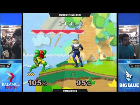 NGPU 46 SSBM - FizzBA (Samus) vs. meep (Sheik) - Melee WR3