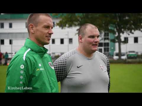 Preußen Münster trainiert mit Alexianer-Elf