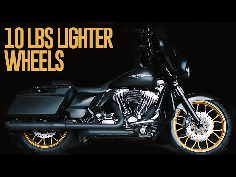 18\" vs 21\" Front Wheel, Install and Test Ride. 10 lbs Lighter Race Weight Wheels