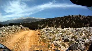 preview picture of video 'F800GS off road: Crete - north of Anopoli, Sfakia'