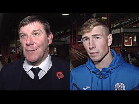 Saints TV | Post match v Dundee - Tommy Wright &amp; David Wotherspoon