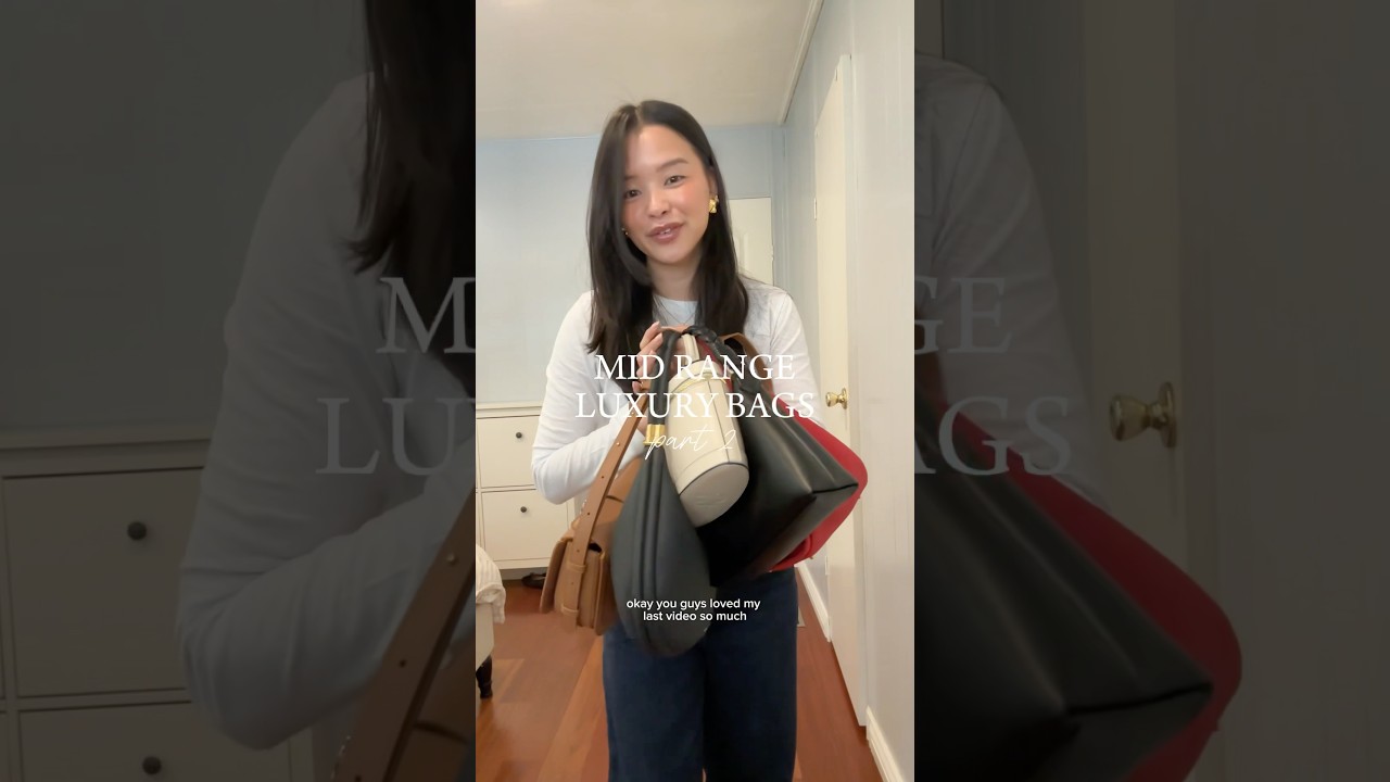 Mid range luxury bag collection round✌🏻(part 1) #bagcollection #handbagcollection #premiumbags