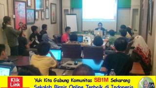 preview picture of video 'SB1M Sekolah Bisnis Online 1 Milyar Ragunan - Pasar Minggu'