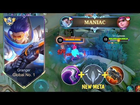 GRANGER NEW BROKEN 1 SHOT BUILD & BEST EMBLEM 2025 (You Must Try) 🔥