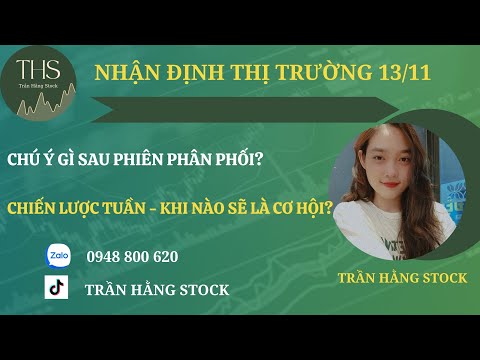 CHỨNG KHOÁN 13/11: PHIÊN PHÂN PHỐI CÓ ĐÁNG NGẠI? - KHI NÀO SẼ LÀ CƠ HỘI?