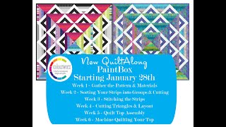 PaintBox QuiltAlong Introduction