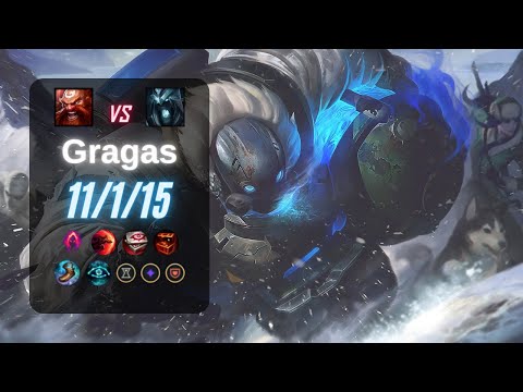 Gragas Jungle vs Karthus - EUW LoL Challenger 13.7