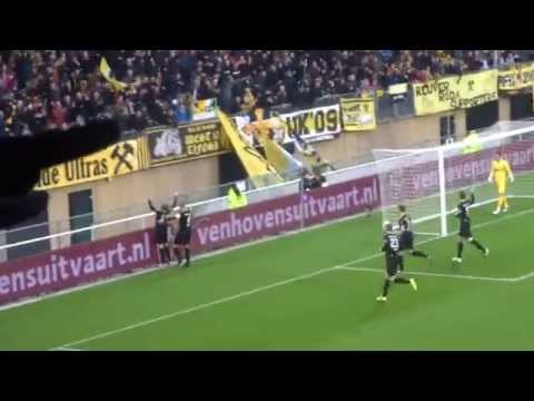 Roda J.C. Kerkrade - F.C. Den Bosch - Doelpunt Dijkhuizen (1)