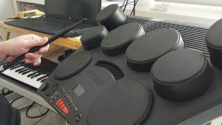 Video thumbnail for Yamaha DD-75 Hi Hat plastic pad noise demonstration by sporting soul