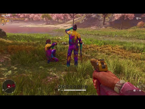 Far Cry 6 Pagan Control DLC - You Think Someone In A Bright Pink Suit Is Going To Sneak Up On Us?