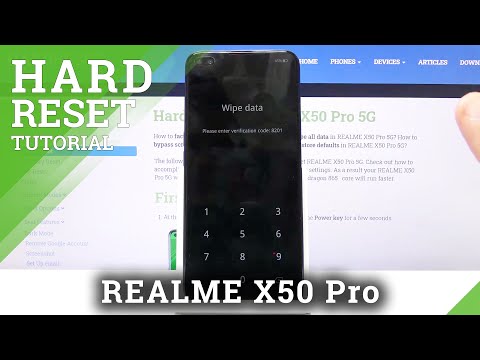 Hard Reset REALME X50 Pro – Restore Defaults / Remove Screen Lock