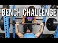 BENCH PRESS Your BODYWEIGHT Challenge | DAD vs DUDES