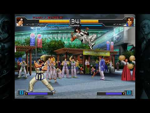 The King of Fighters 2002: Unlimited Match - Kyo 1 vs Kim - No Commentary 4K