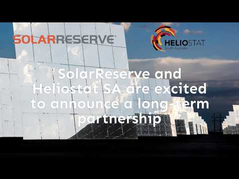 SolarReserve and Heliostat SA Team Up to Create South Australian Jobs