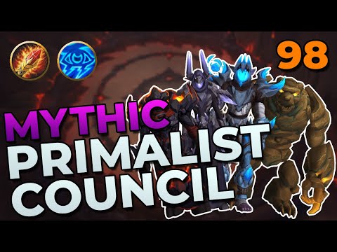 Mythic Primalist Council - Arcane Mage PoV - 98% Log (Rank 11) 119k DPS | WoW Dragonflight