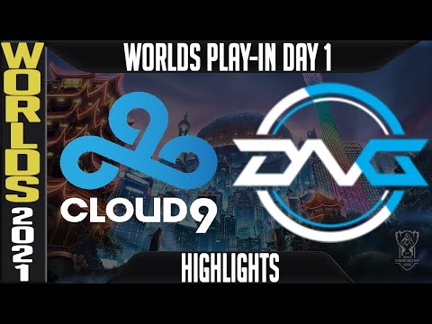 C9 vs DFM Highlights | Worlds 2021 Play In Day 1 Group A | Cloud9 vs Detonation FocusMe