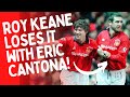 Roy Keane Loses it with Eric Cantona During 1996 FA Cup Final (Manchester United vs Liverpool)