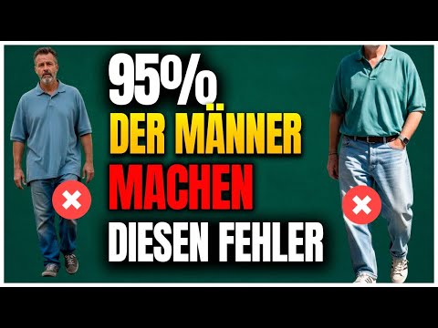 JEANS, die JEDER Mann 40+ FALSCH trägt (und wie man das perfekte Modell auswählt!)