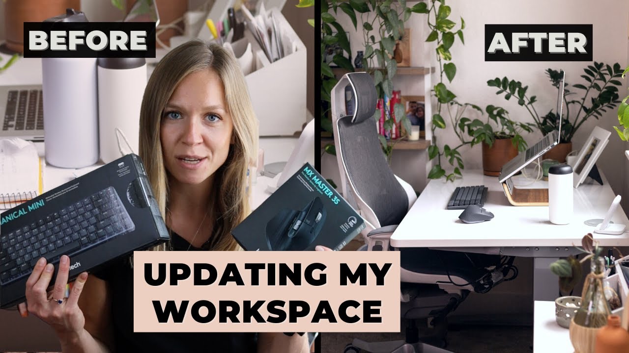 Updating my Workspace: Productive Home Office Design with MX Mechanical Mini and MX Master 3S