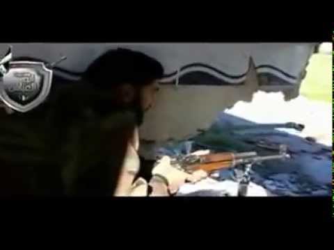 رصد عناصر النظام على طريق دمشق حمص من قبل كتيبة أبو العباس
