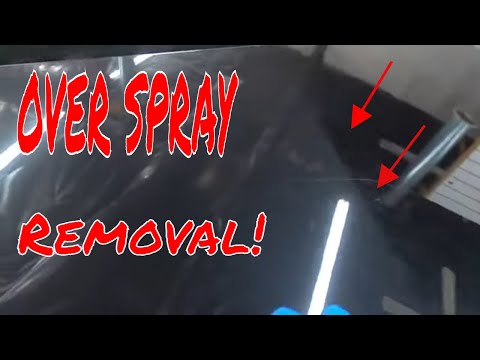 DIY Over Spray Removal! Here Are Some Of The BEST Options!!