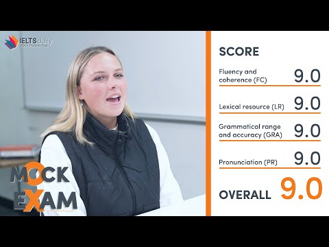 IELTS SPEAKING Mock Exam - Julia from Australia 🦘🇦🇺🐨- Band 9.0 (Part 1, Part 2, Part 3)