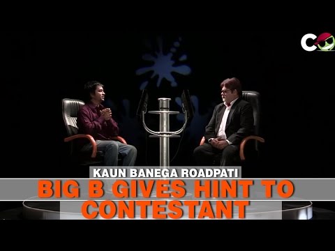 Big B Gives Hint To Contestant | Kaun Banega Roadpati