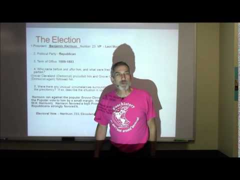 Benjamin Harrison administration Buschistory David Busch