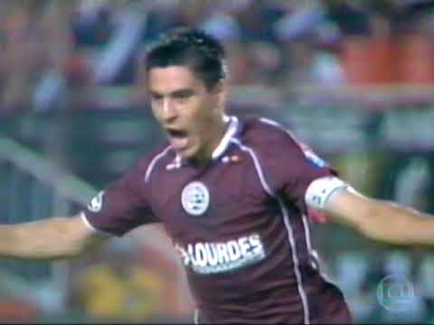 PONTE PRETA 1x1 LANÚS - Copa Sulamericana 2013  - Gol do Lanús (Globo)