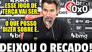 BARBA DEIXOU AVISADO!! OLHA O QUE EDUARDO DOMINGUEZ DISSE APÓS INTER 0 x 0 ATLETICO!