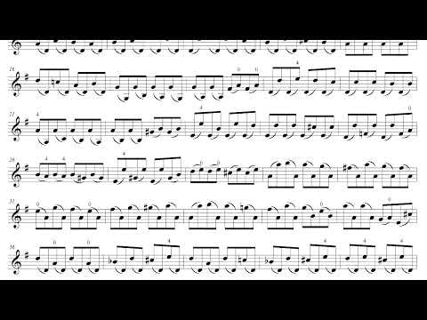 Hans Sitt - 100 Studies for Violin, Op. 32, No. 6