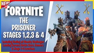 fortnite the prisoner stage 1 2 3 4 ps4pro - fortnite the prisoner stages 1